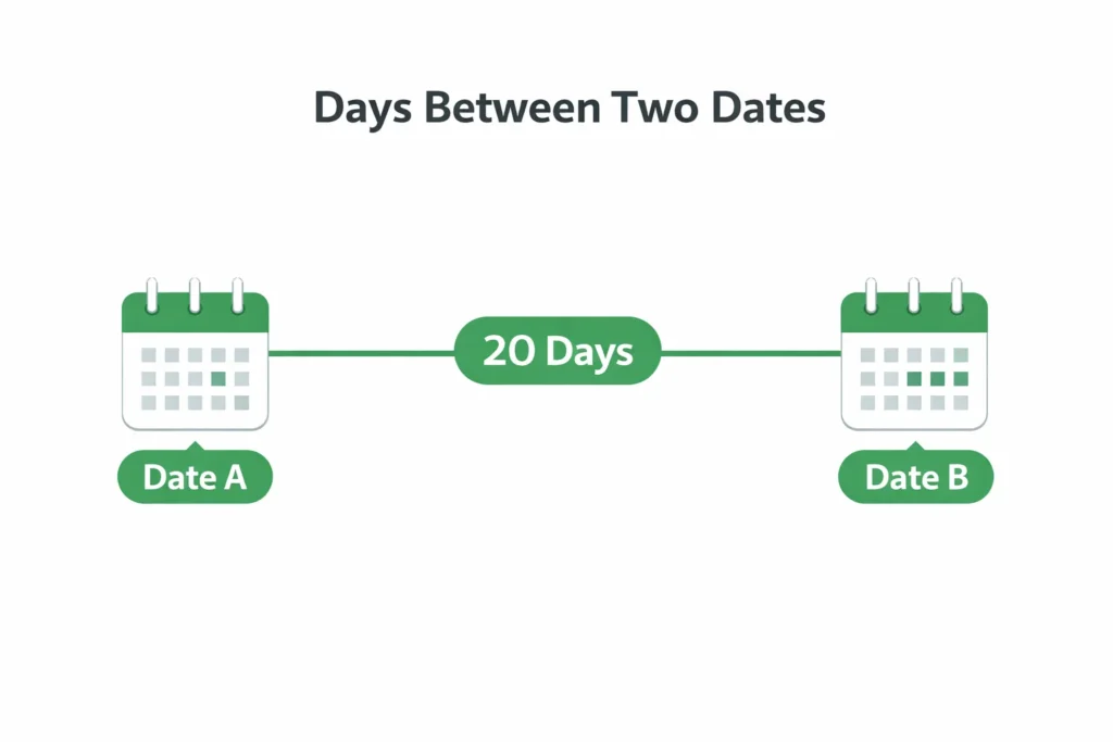 Day Counter, Days Between Dates, Since, Until Tool 1 days between two dates